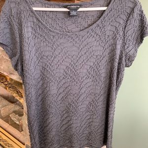 Liz Claiborne career top size large gray